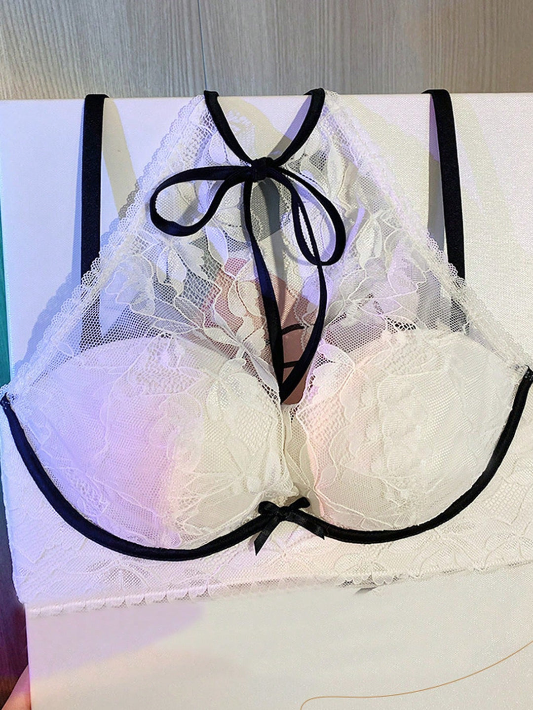 Sutien SHEIN, alb