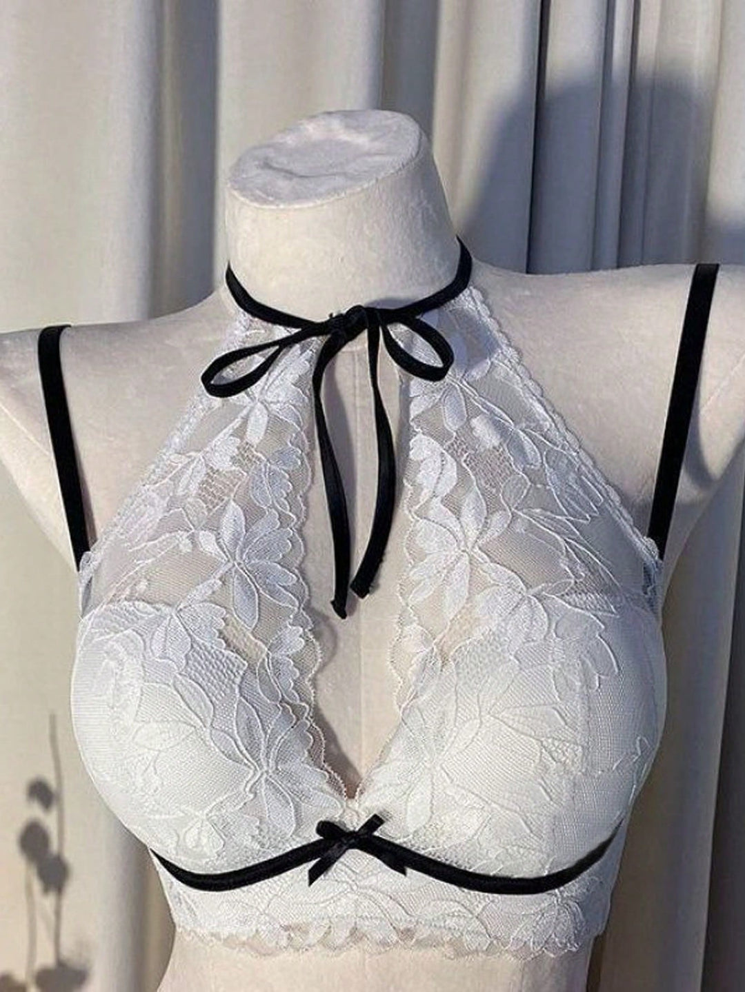 Sutien SHEIN, alb