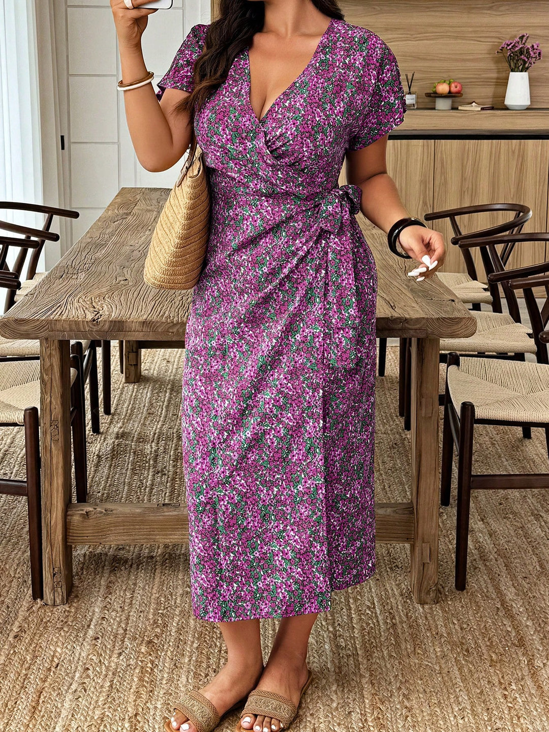 Rochie SHEIN, mix culori