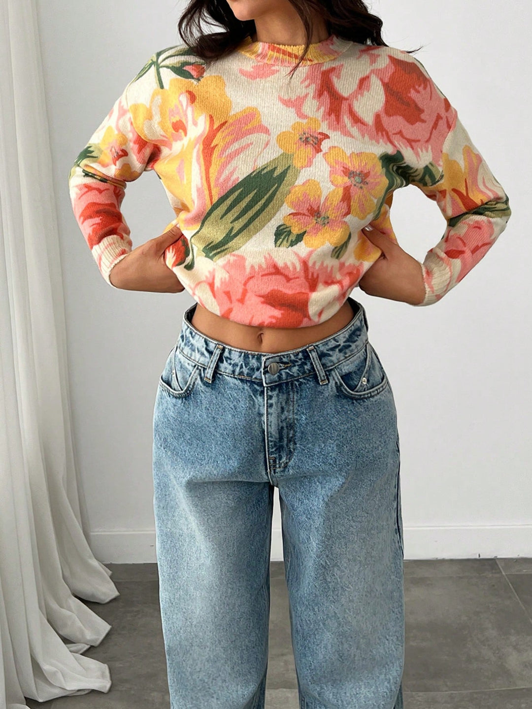 Pulover SHEIN, mix culori
