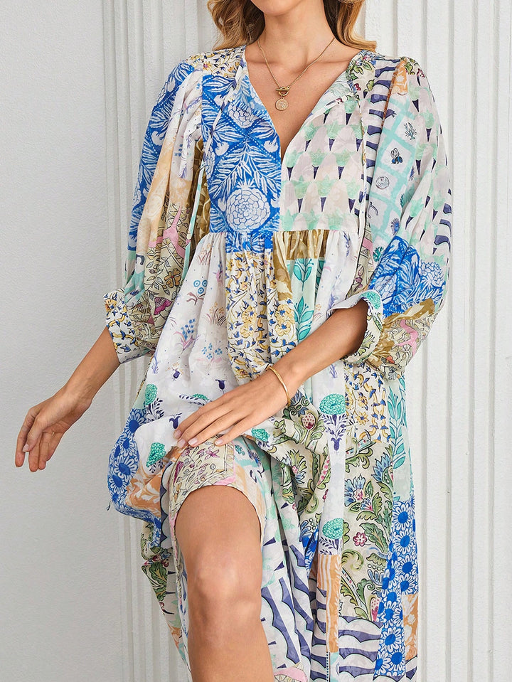 Rochie maxi SHEIN, albastru