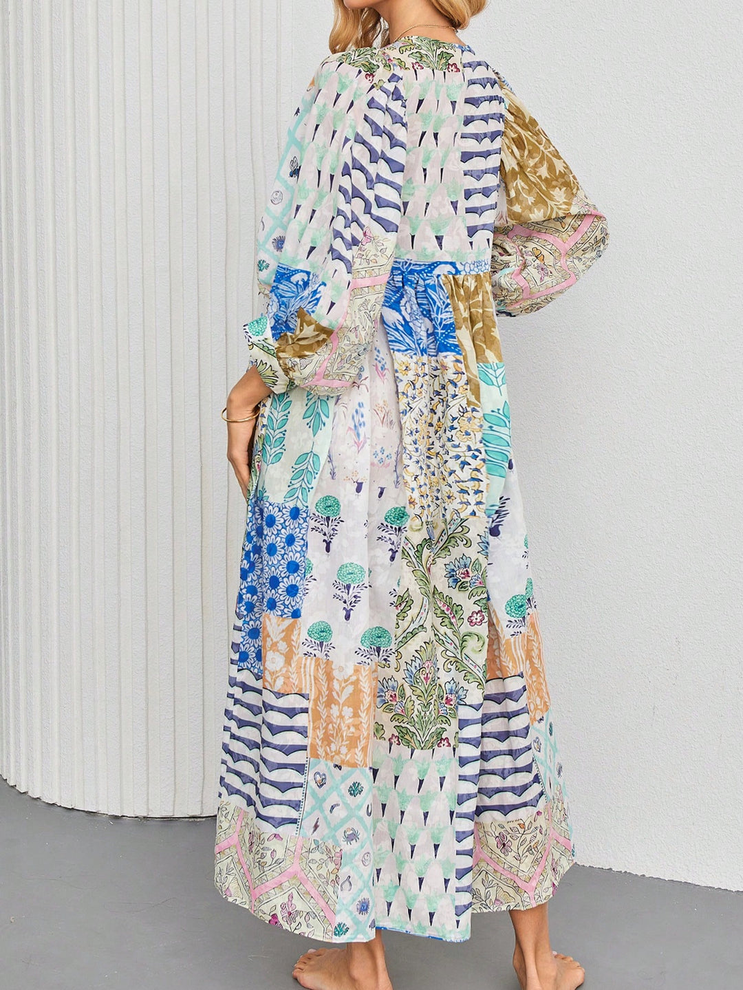 Rochie maxi SHEIN, albastru