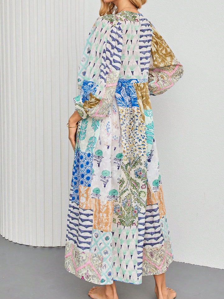 Rochie maxi SHEIN, albastru