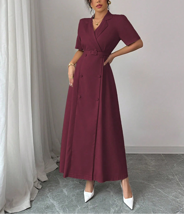 Rochie maxi SHEIN, vișiniu