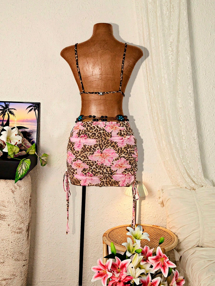 Fustă mini SHEIN, mix culori