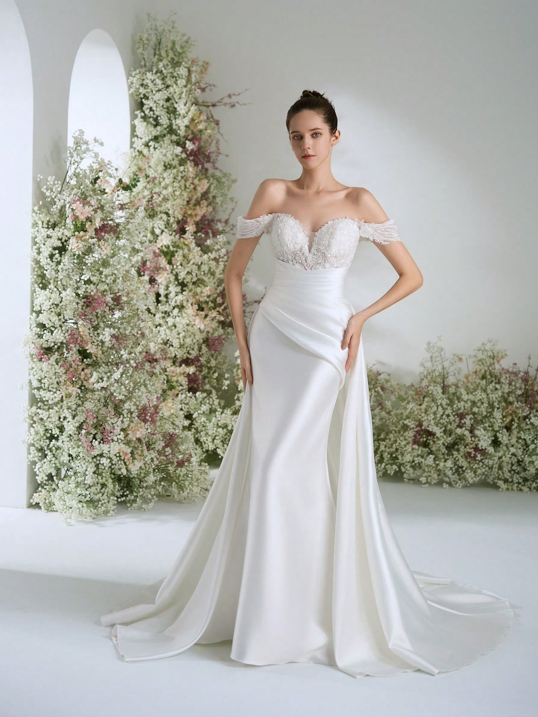Rochie de mireasă SHEIN, alb
