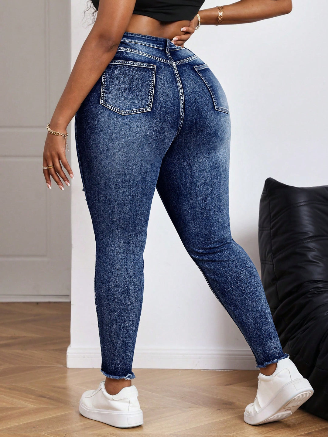 Jeans SHEIN, albastru