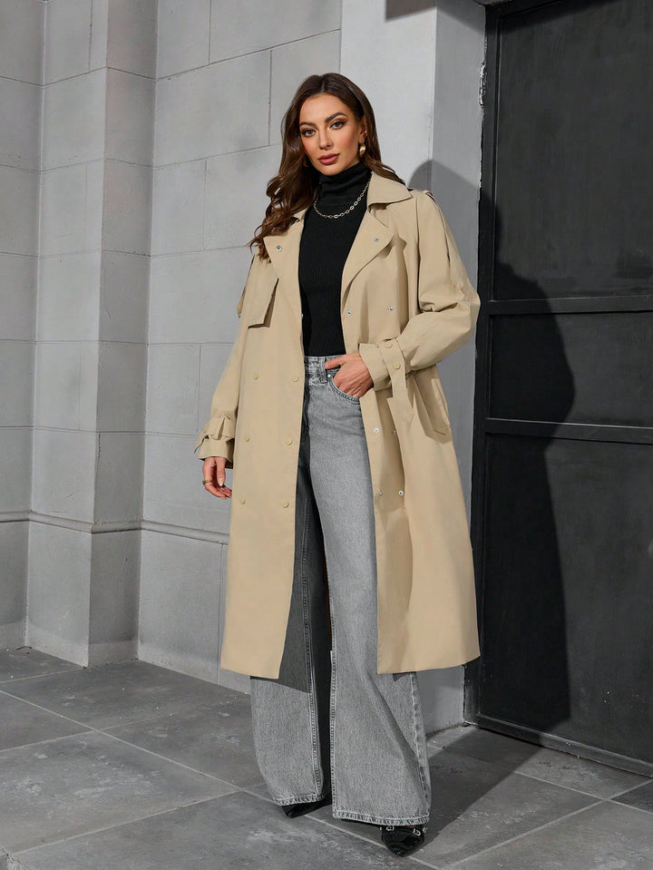 Trench SHEIN, bej