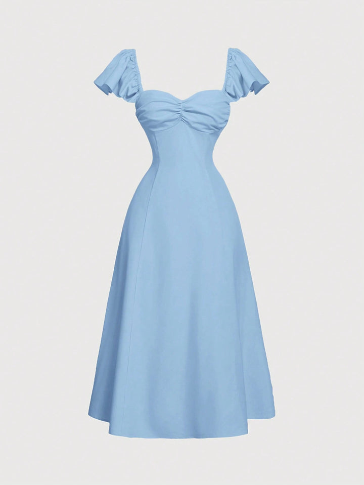 Rochie maxi SHEIN, albastru