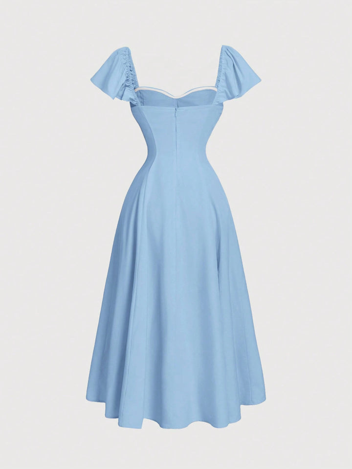 Rochie maxi SHEIN, albastru