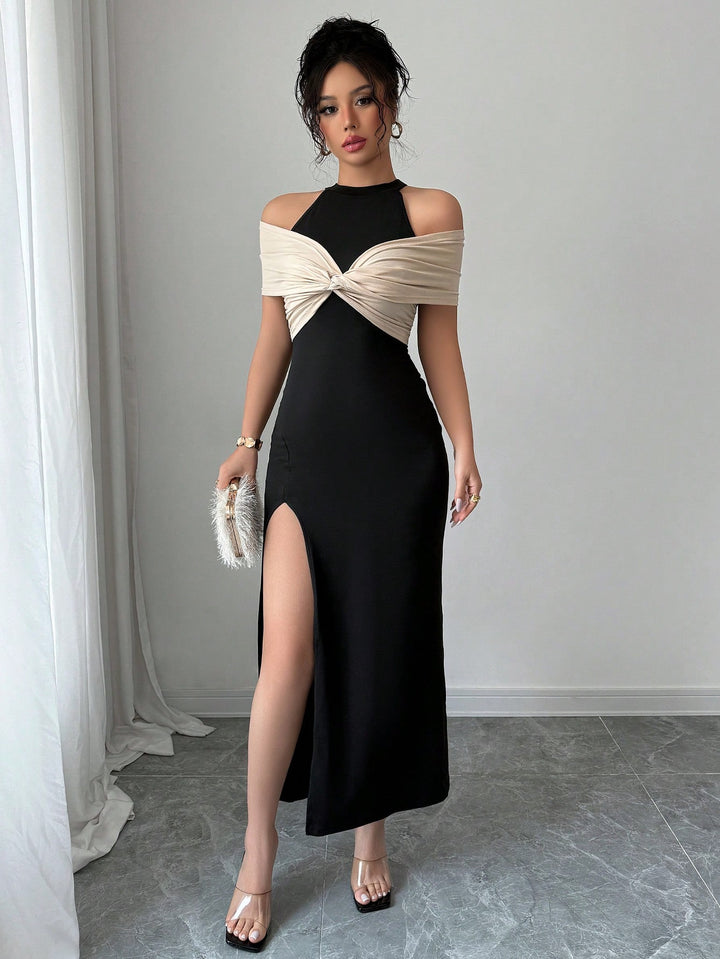 Rochie maxi SHEIN, negru