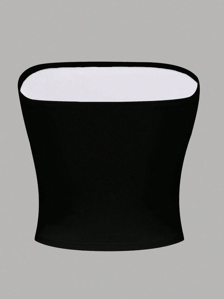Top SHEIN, negru
