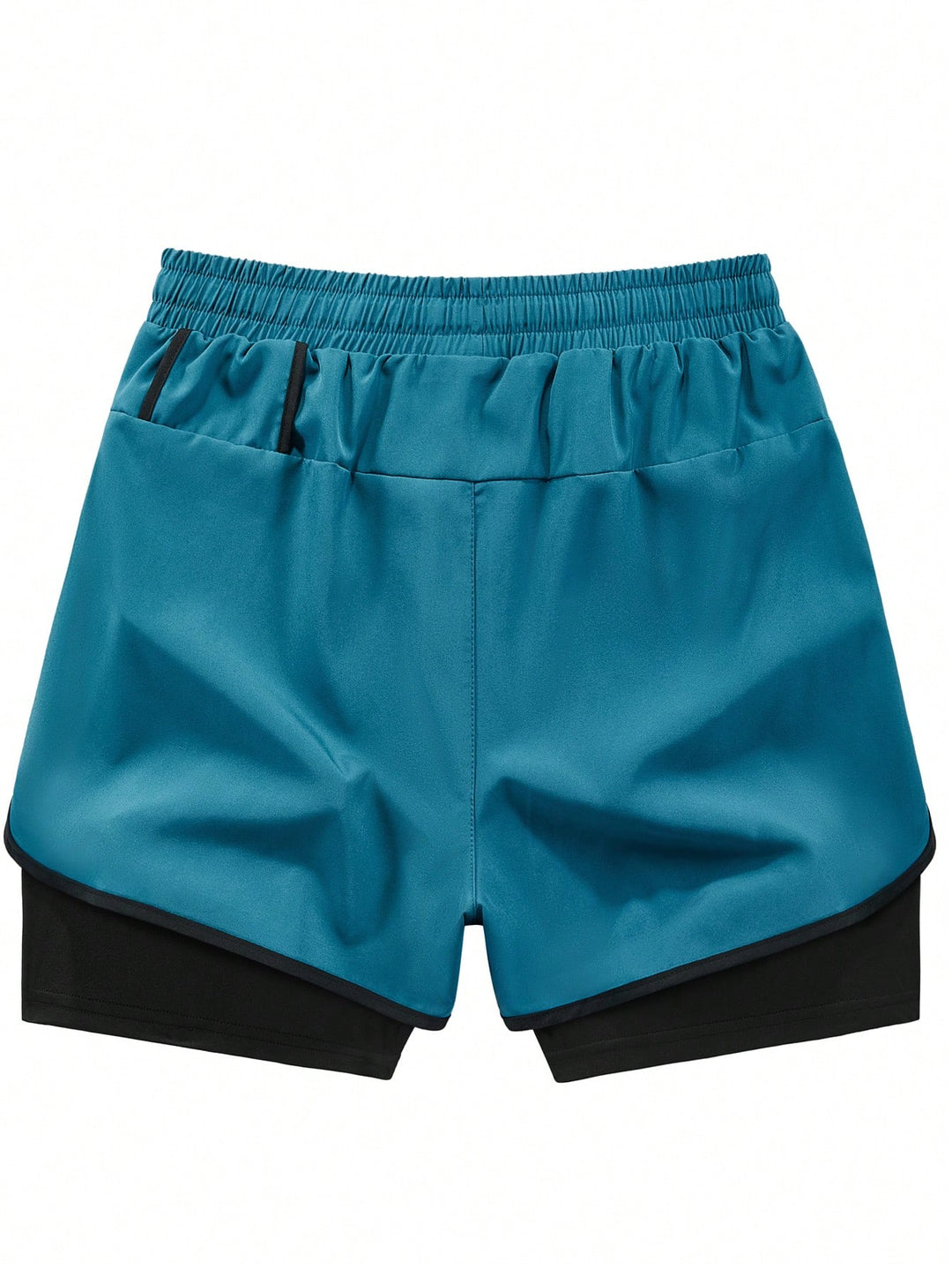 Pantaloni scurți SHEIN, albastru