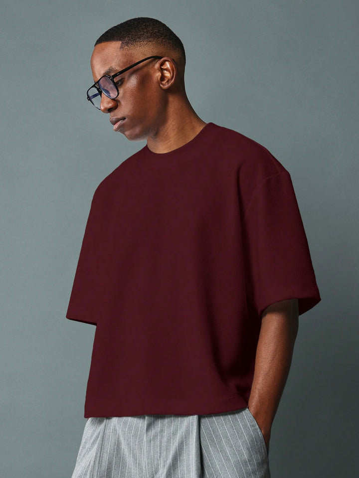 Tricou SHEIN, vișiniu