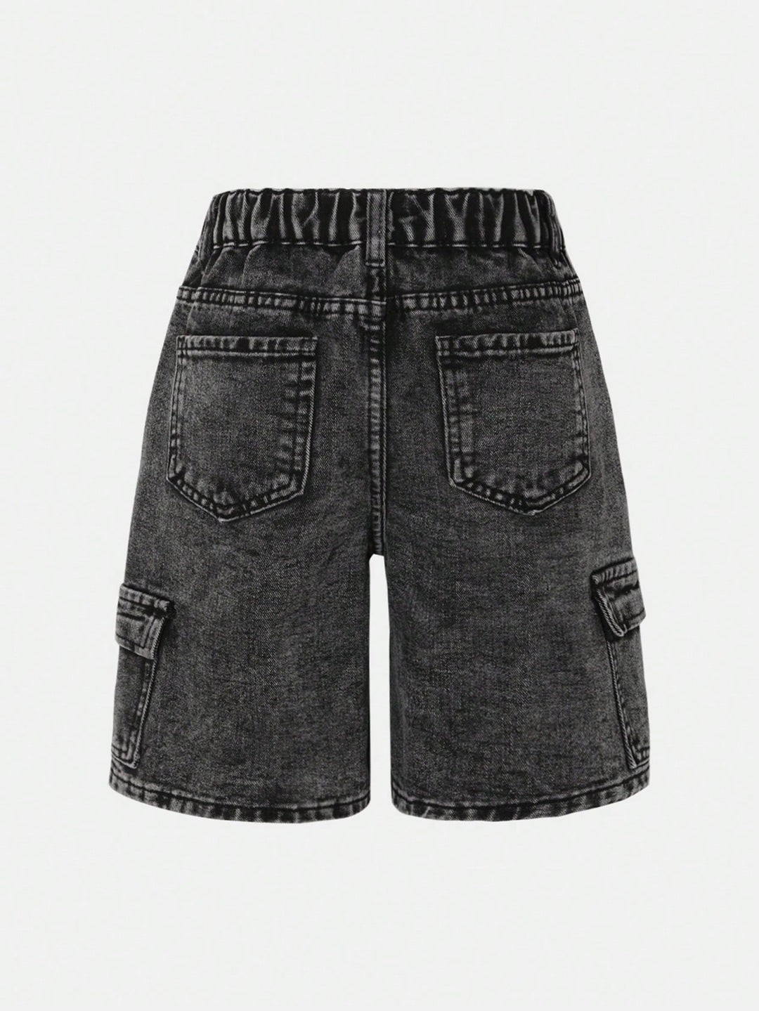 Pantaloni scurți SHEIN, negru