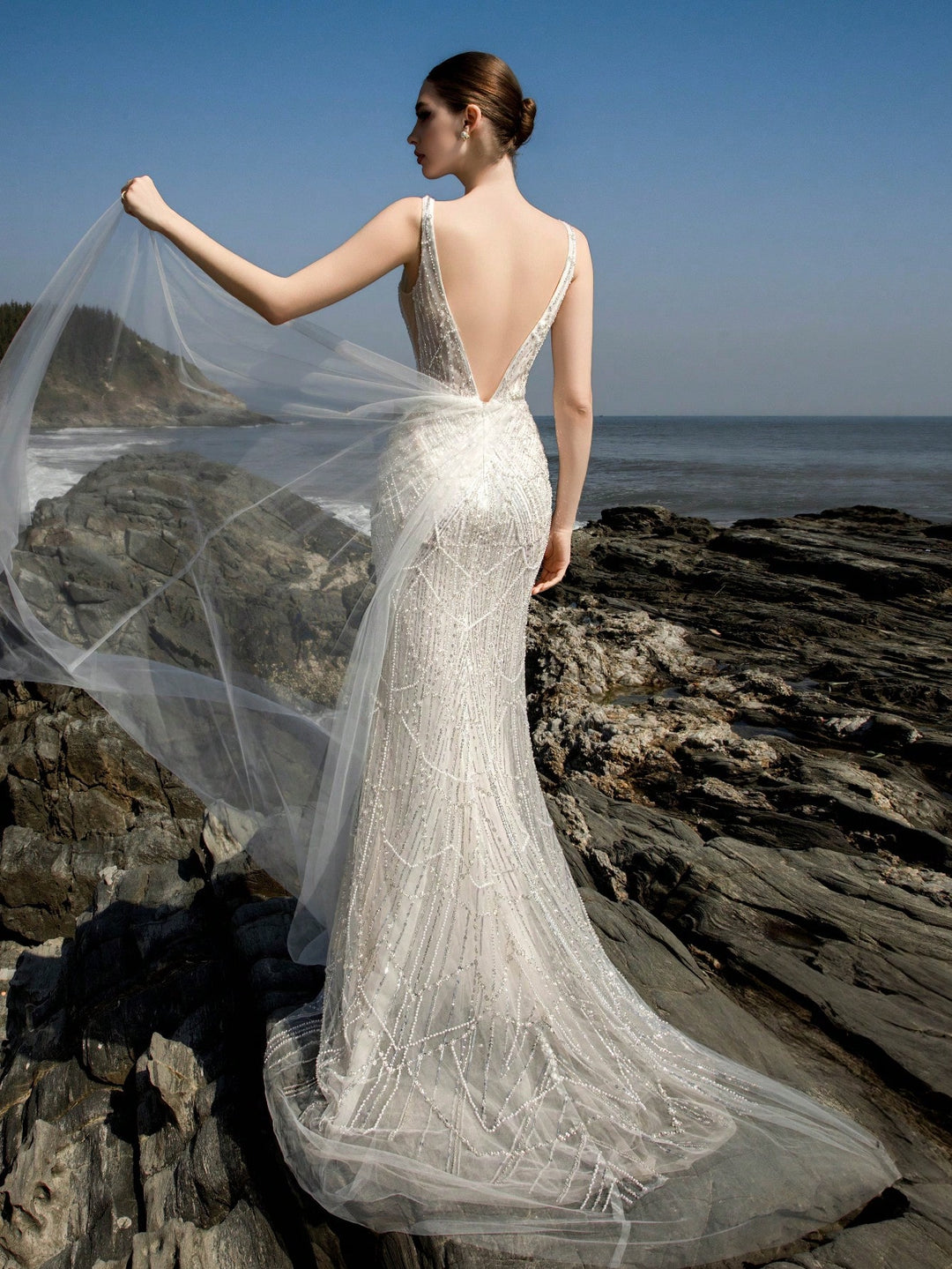 Rochie de mireasă SHEIN, alb