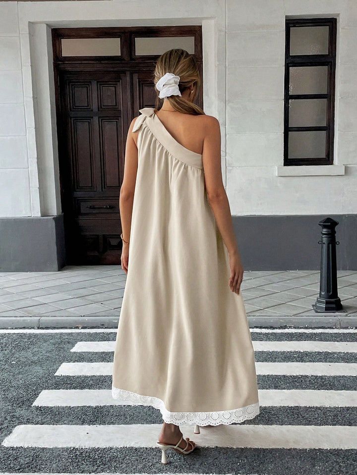 Rochie maxi SHEIN, bej