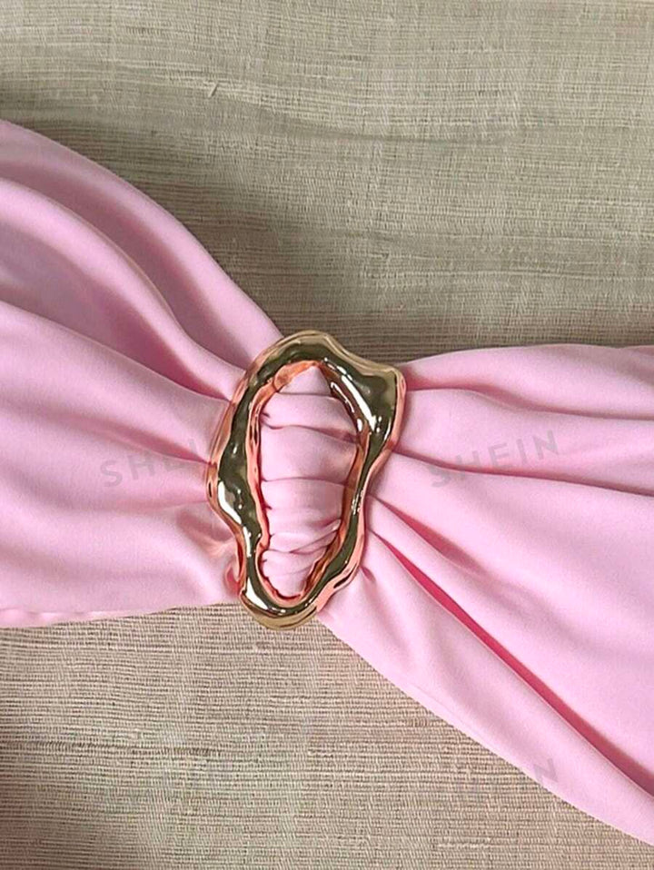Costum de baie SHEIN, roz