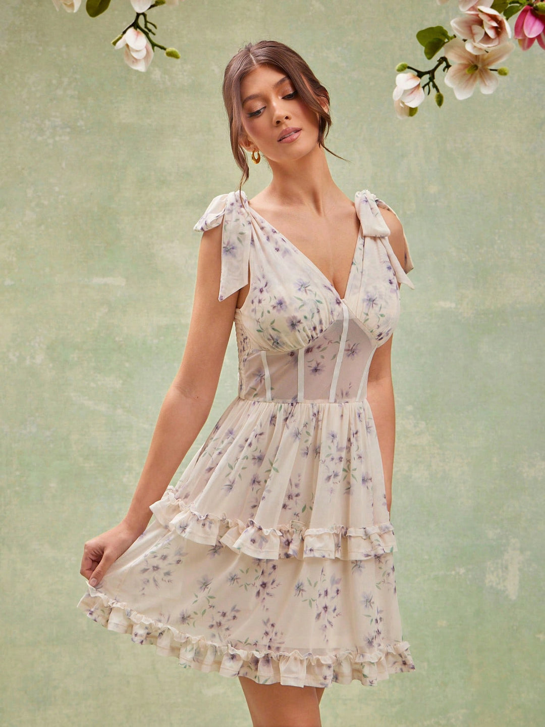 Rochie mini SHEIN, mix culori
