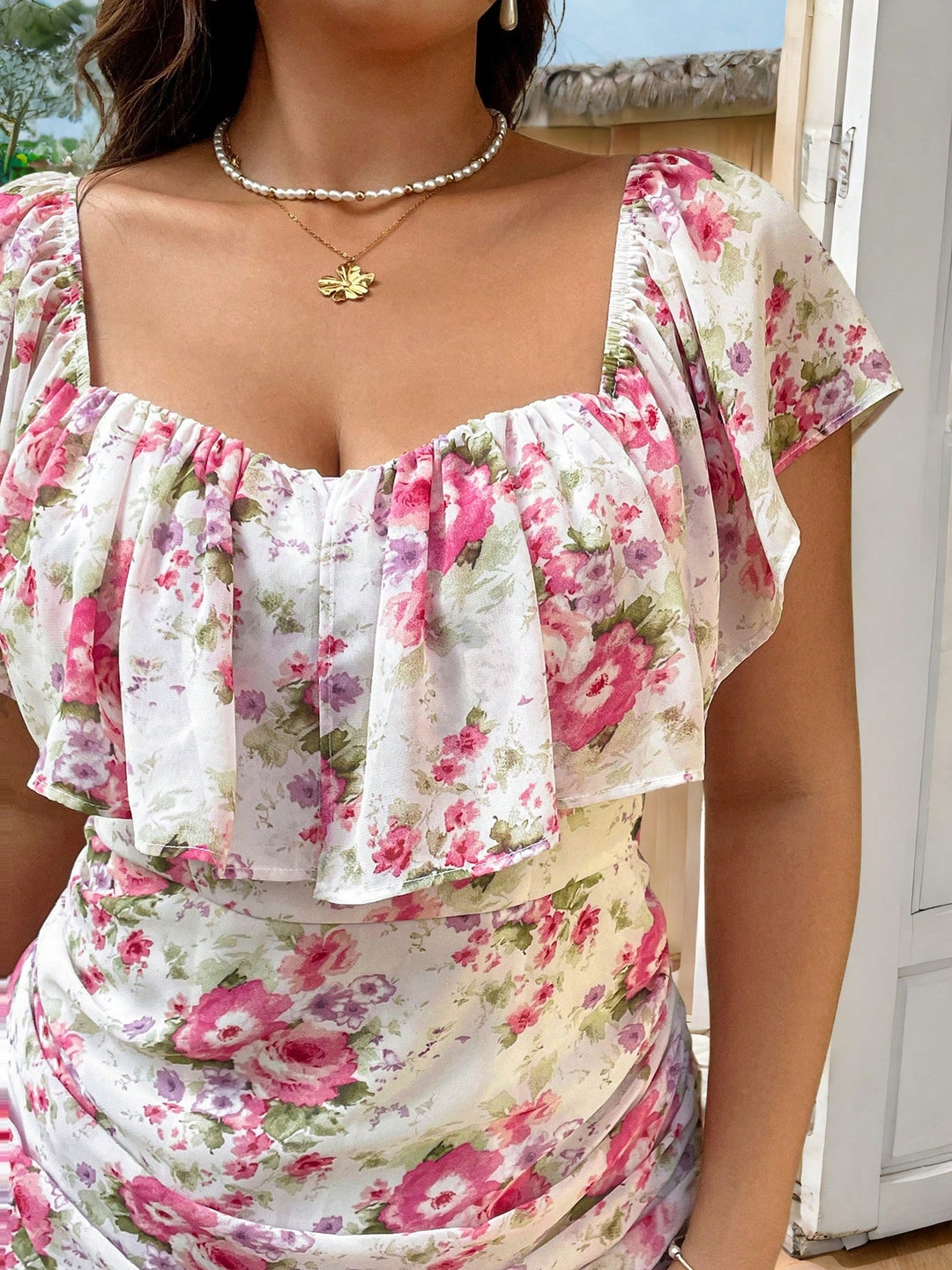 Rochie mini SHEIN, mix culori