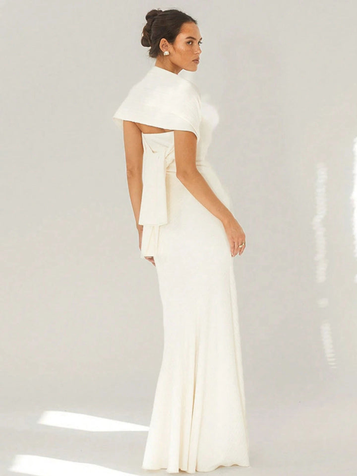Rochie maxi SHEIN, alb