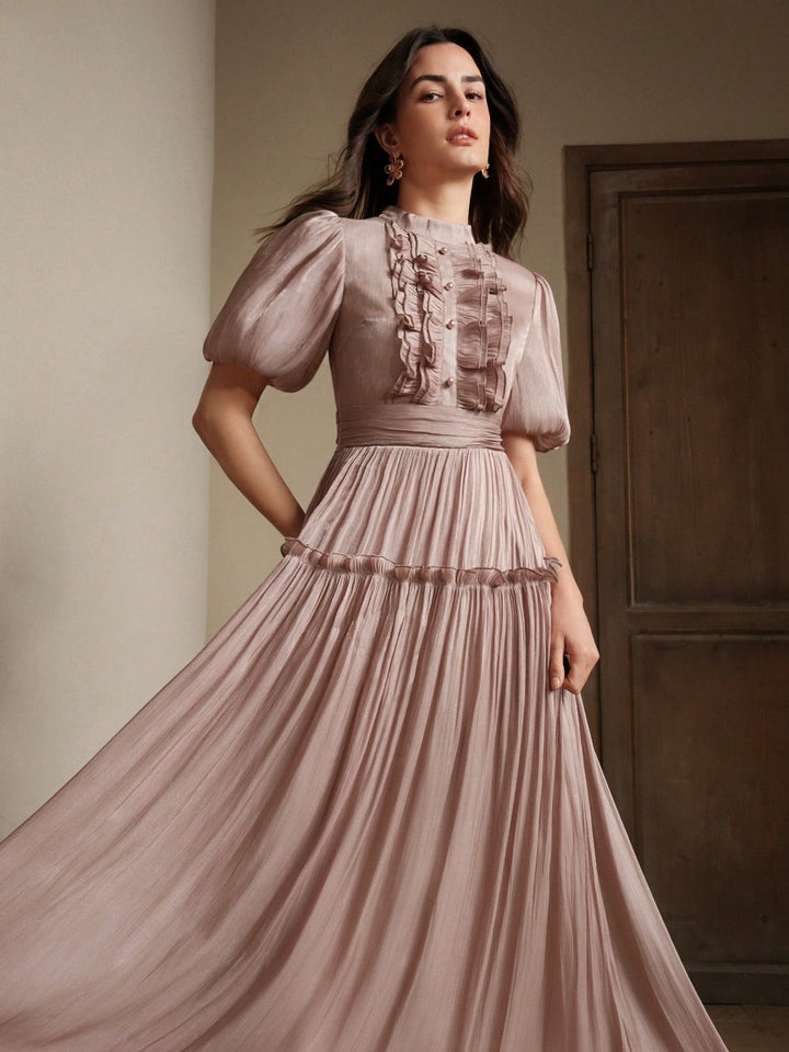 Rochie maxi SHEIN, vișiniu