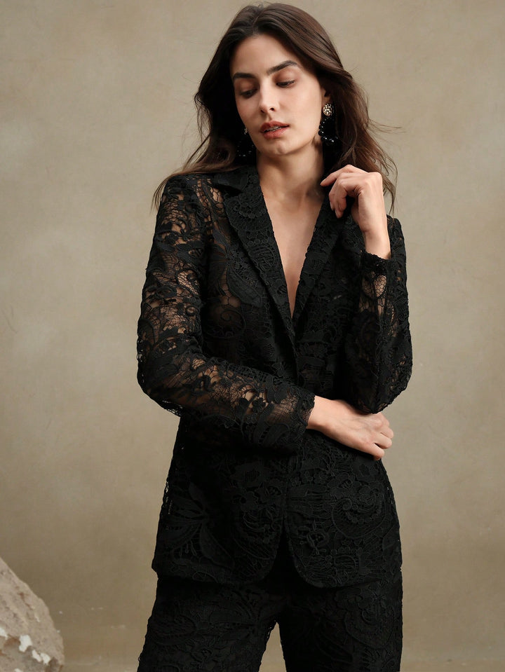 Costum SHEIN, negru