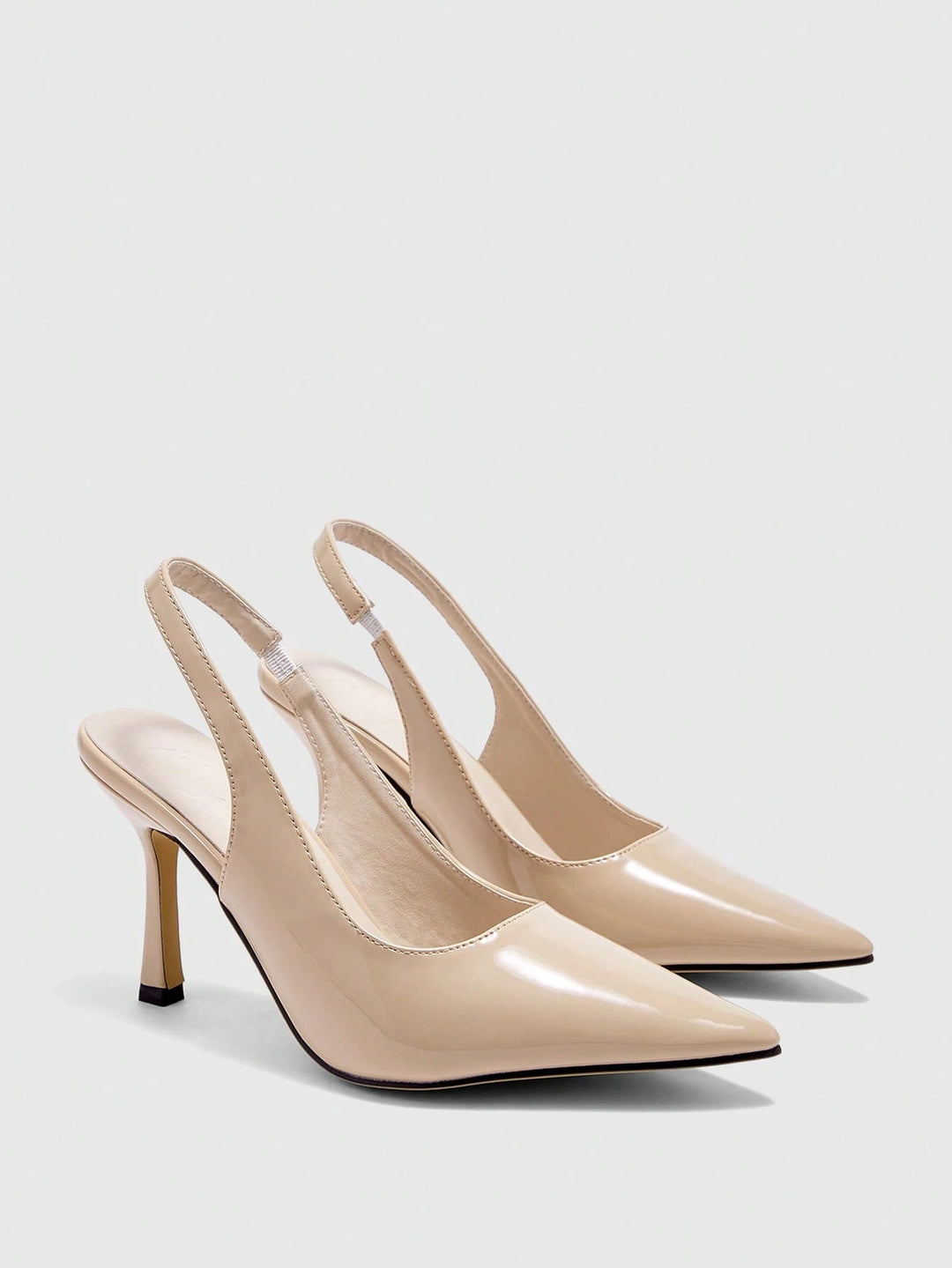 Pantofi cu toc SHEIN, bej