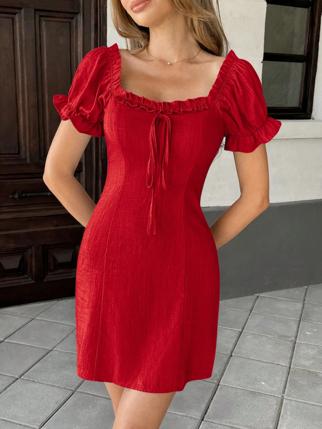 Rochie mini SHEIN, roșu