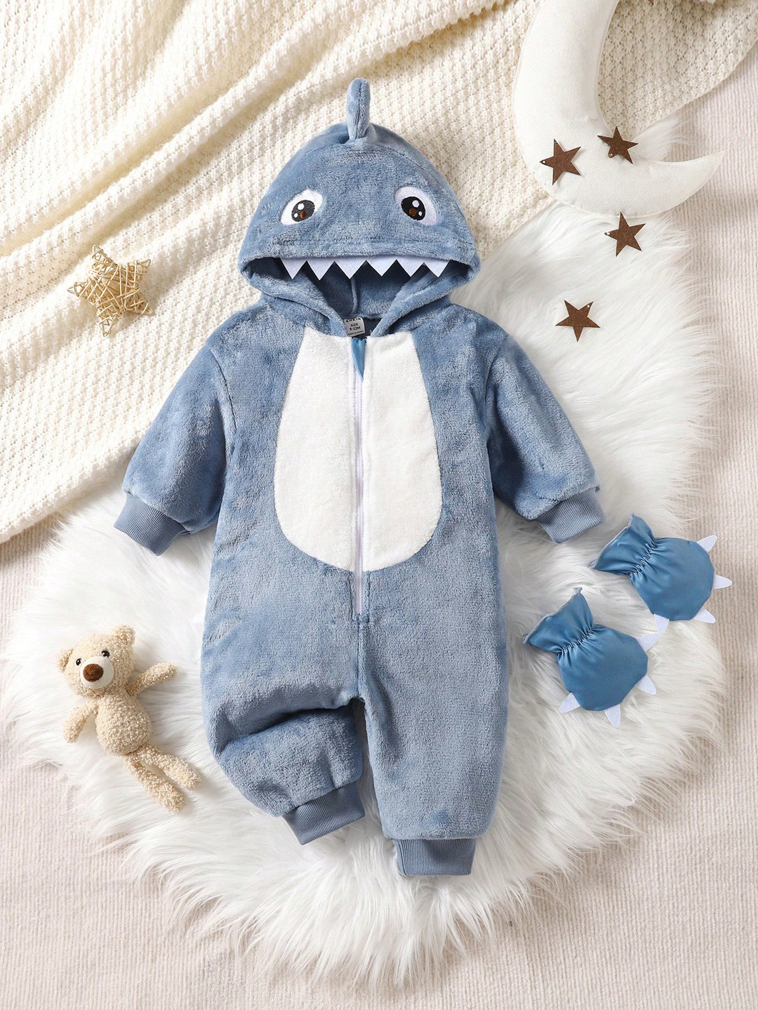 Pijama SHEIN, albastru
