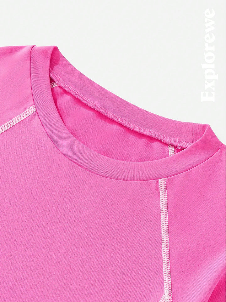 Tricou SHEIN, roz