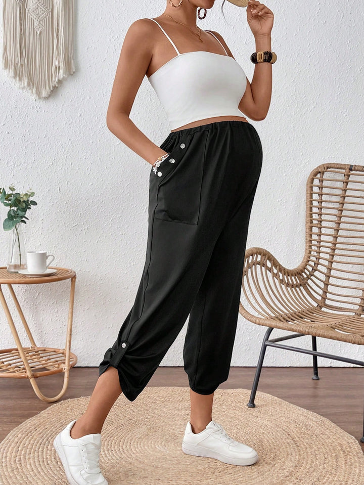 Pantaloni SHEIN, negru