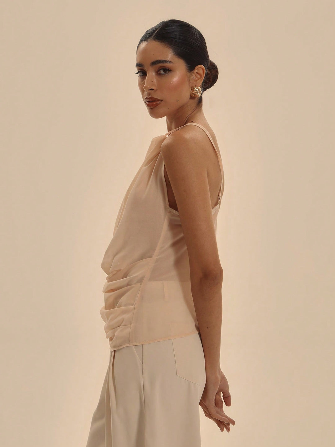Top SHEIN, bej