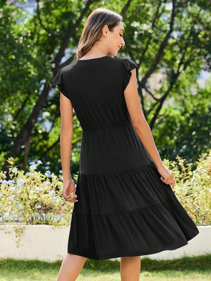 Rochie midi SHEIN, negru