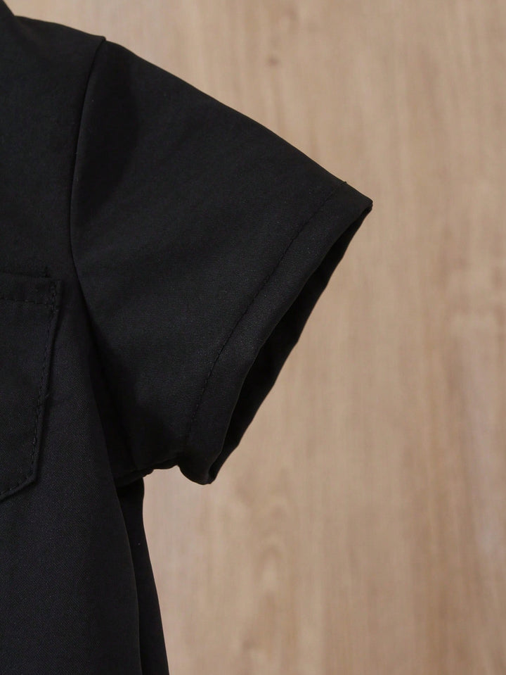 Caftan SHEIN, negru
