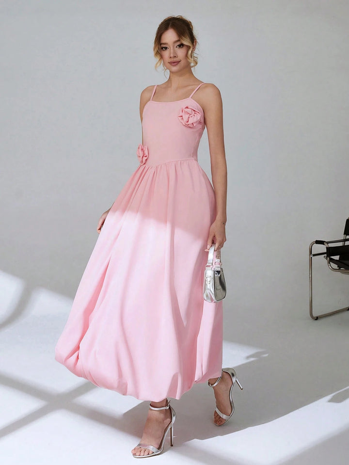 Rochie maxi SHEIN, roz