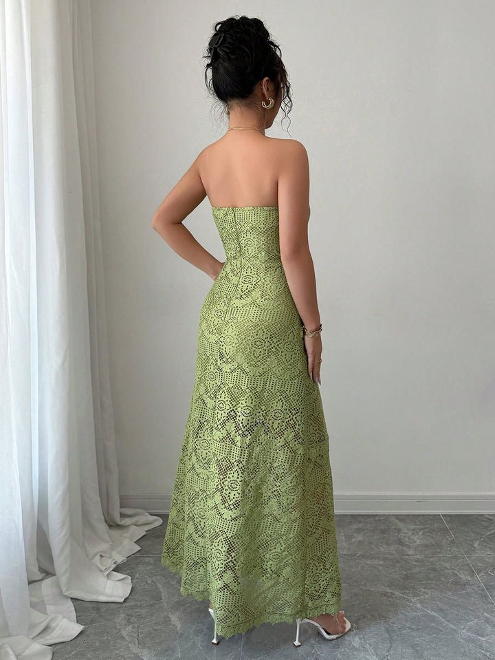 Rochie maxi SHEIN, verde
