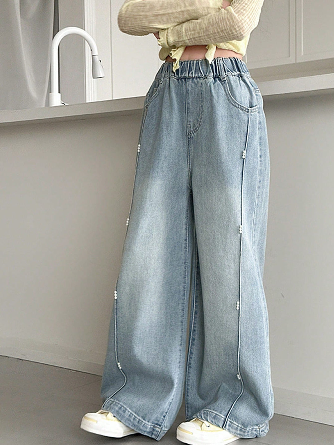 Jeans SHEIN, albastru