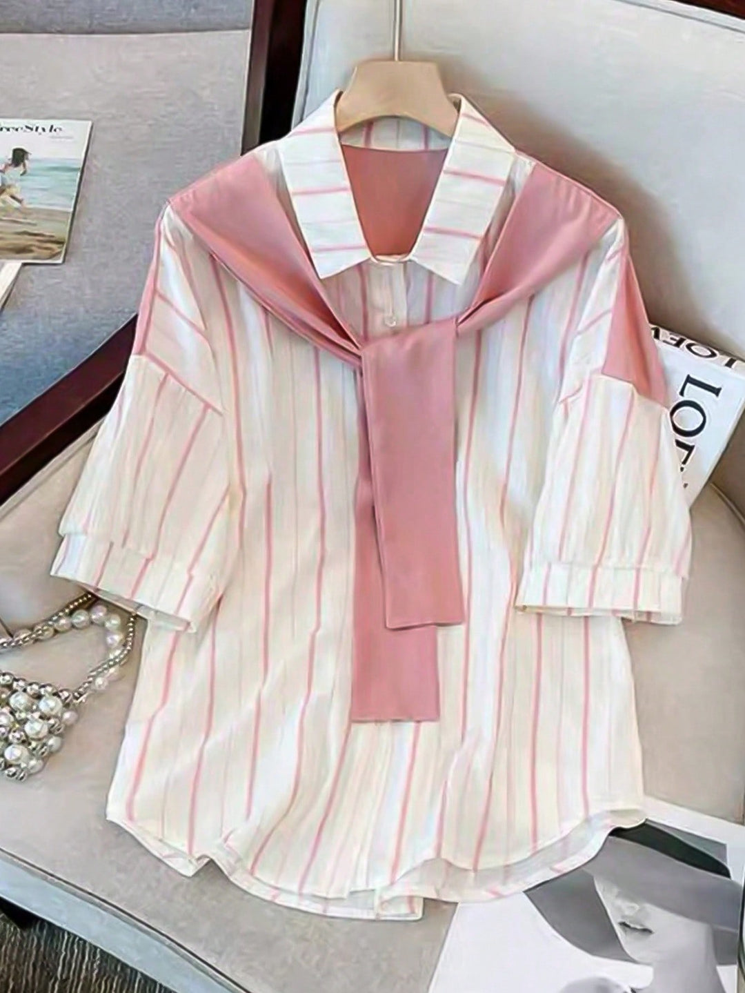 Tricou SHEIN, roz