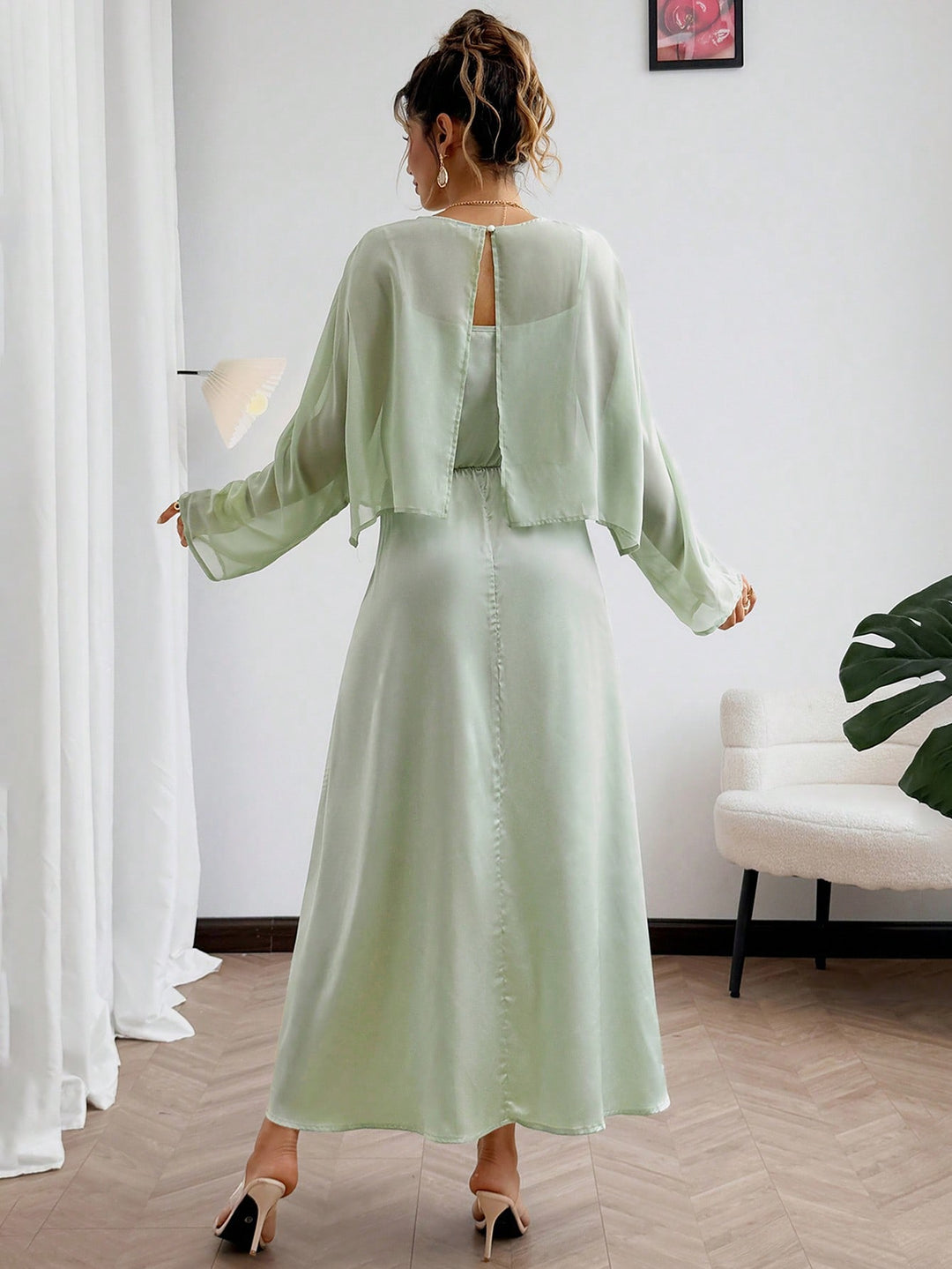 Rochie SHEIN, verde