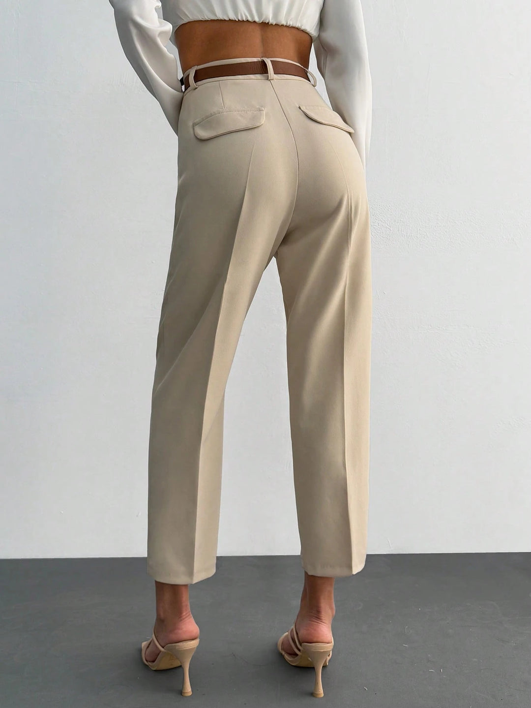 Pantaloni SHEIN, bej