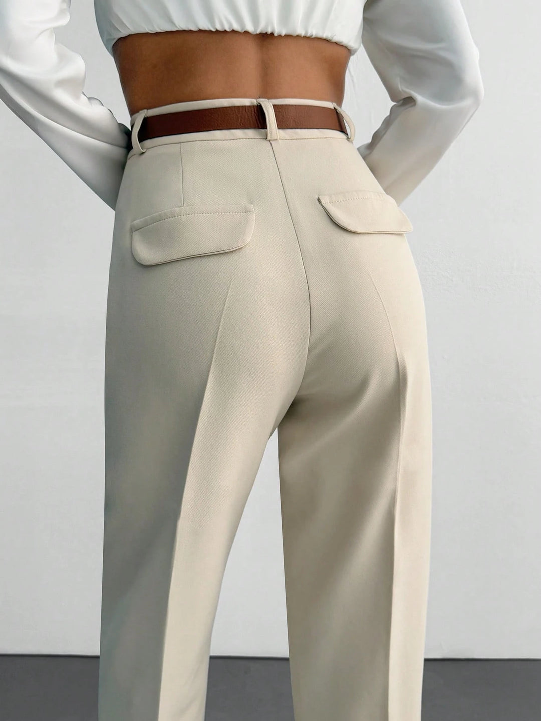 Pantaloni SHEIN, bej