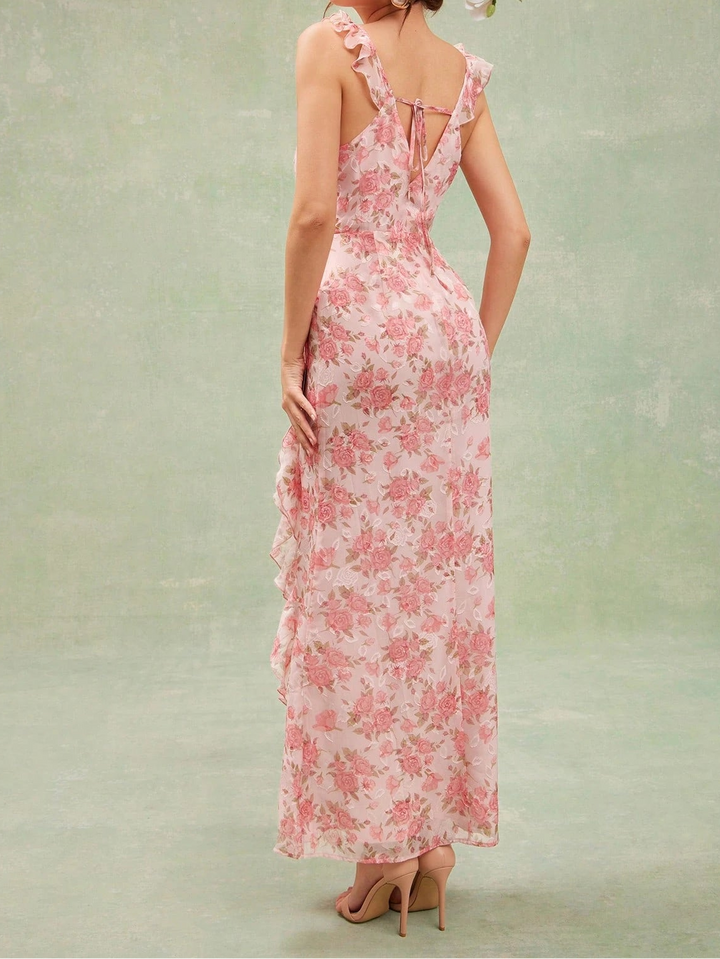 SHEIN Maxi Dress, Colour Block