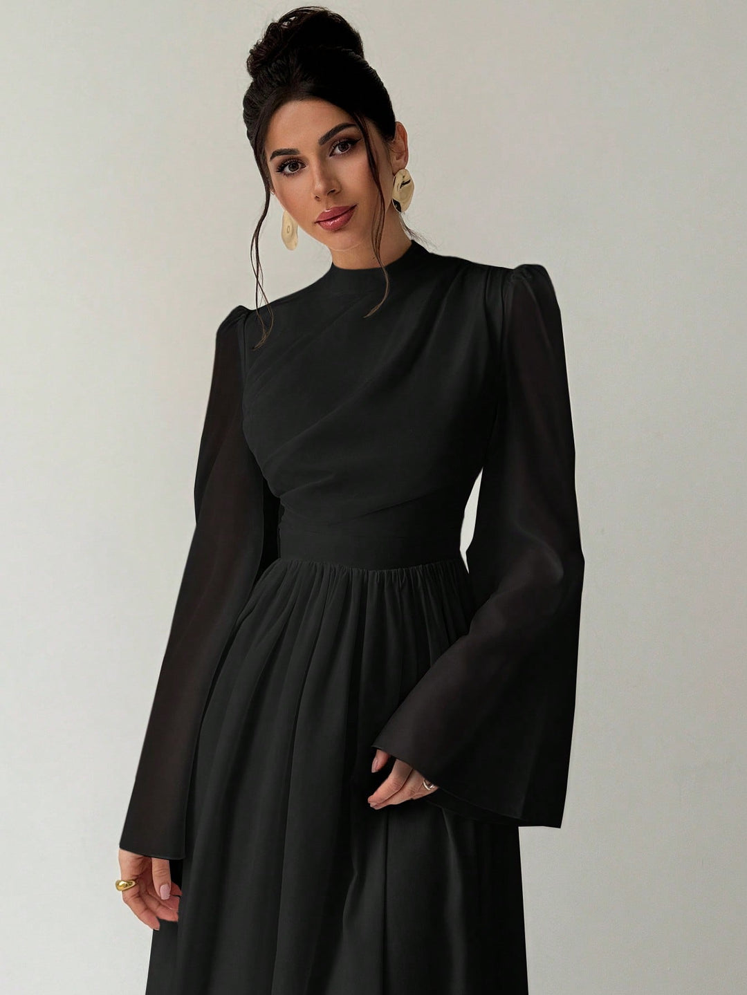Rochie maxi SHEIN, negru