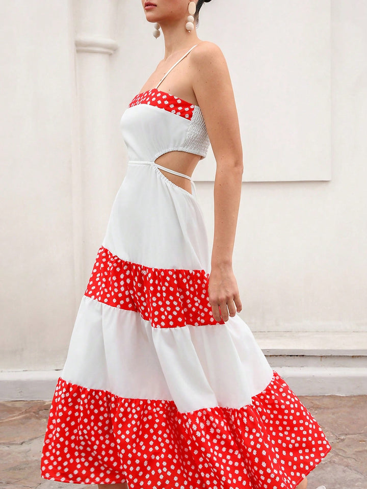Rochie midi SHEIN, mix culori