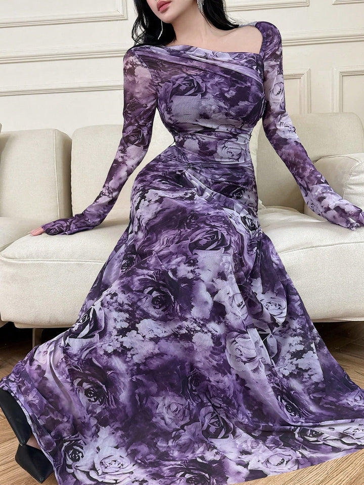 Rochie maxi SHEIN, mov