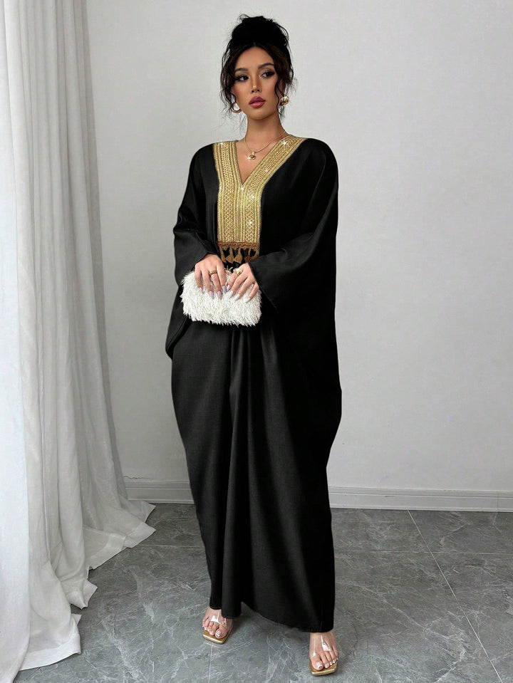 Rochie maxi SHEIN, negru