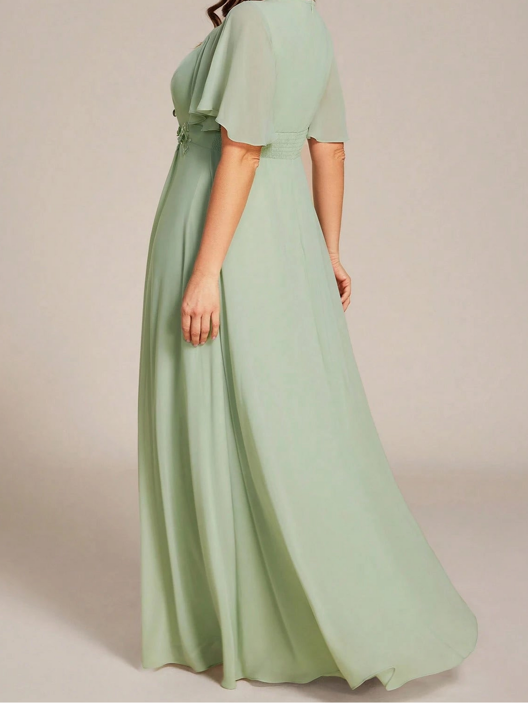 Rochie maxi SHEIN, verde