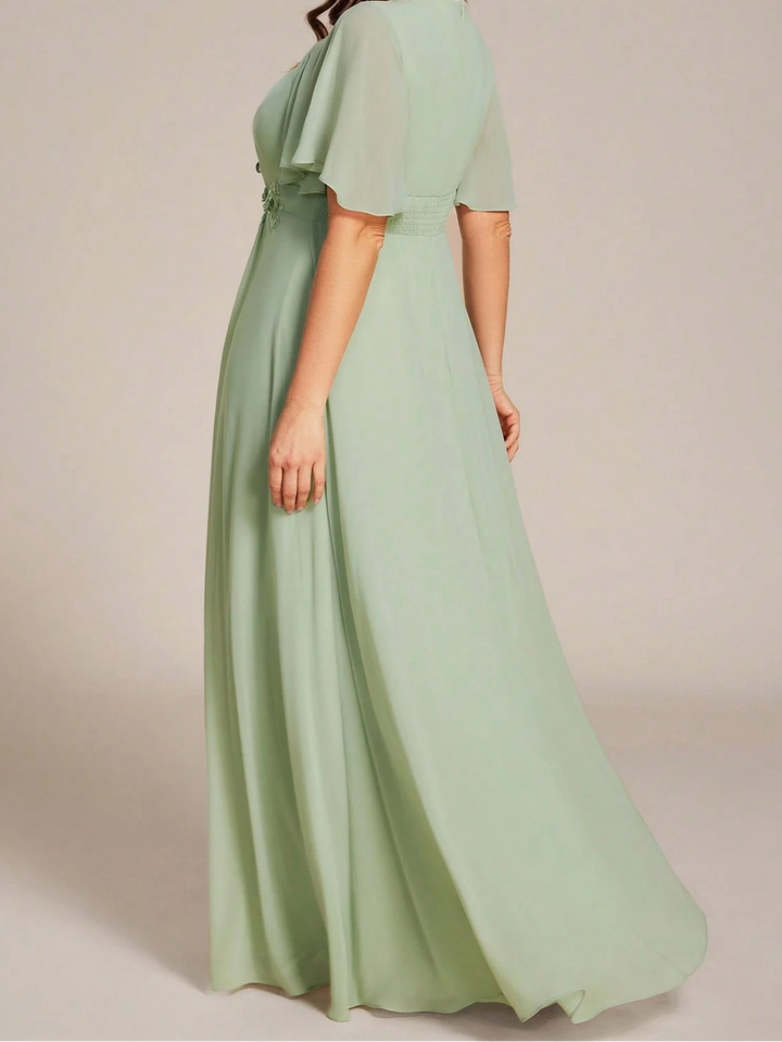 Rochie maxi SHEIN, verde