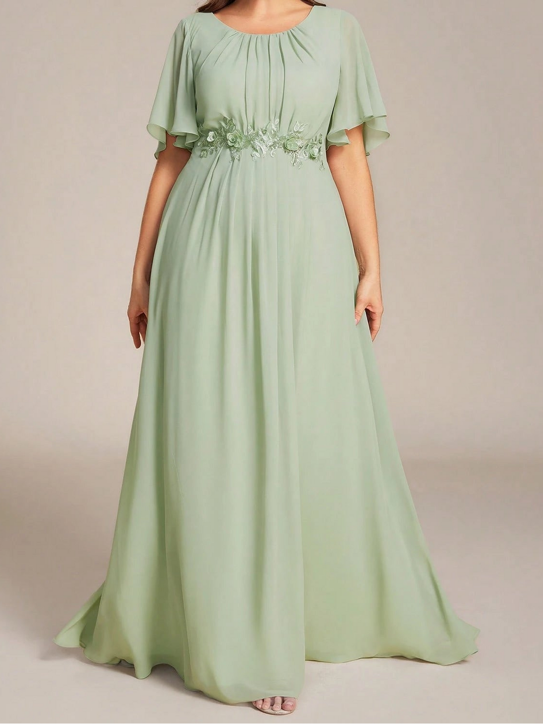 Rochie maxi SHEIN, verde